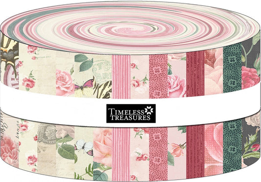 2 1/2 “ Strips of Jardin by Timeless Treasures